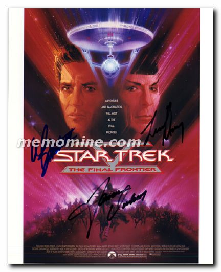Star Trek Final Frontier WilliamShatner Lenord Nikmoy James Doogan - Click Image to Close