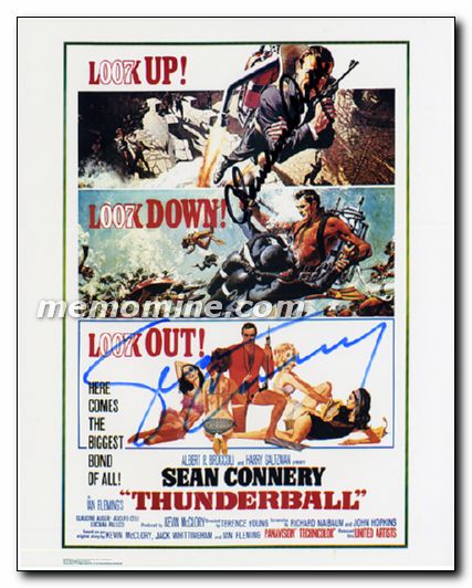 Thunderball Sean Connery Claudine Auger - Click Image to Close