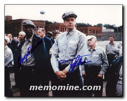 Shawshank Redemption Tim Robbins Morgan Freeman - Click Image to Close