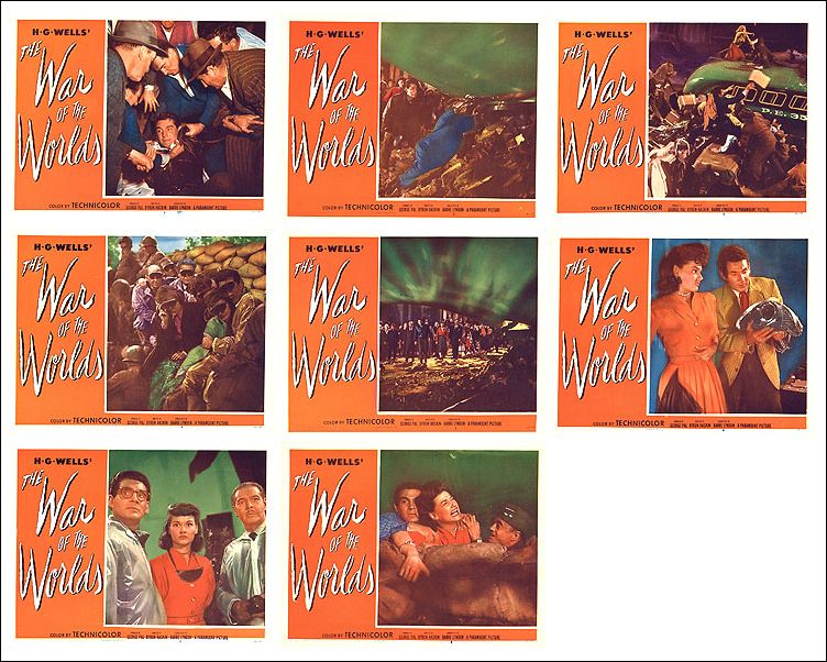 War of the Worlds 8 card set H.G. Wells Investment set collectors choice** - Click Image to Close