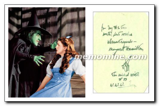 Hamilton Margaret Wicket Witch Wizard of Oz - Click Image to Close