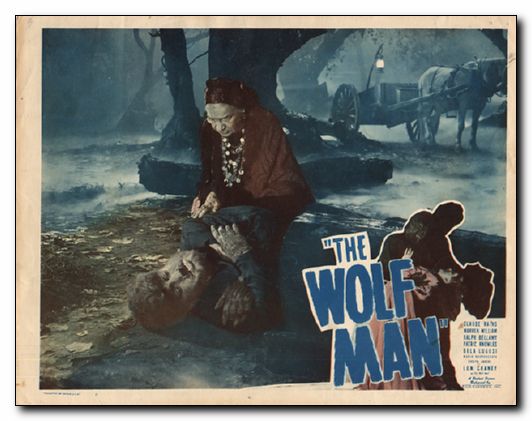 Wolf Man Lon Chaney Bella Lugosi - Click Image to Close