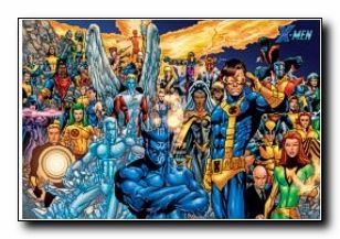 X Men Comic art