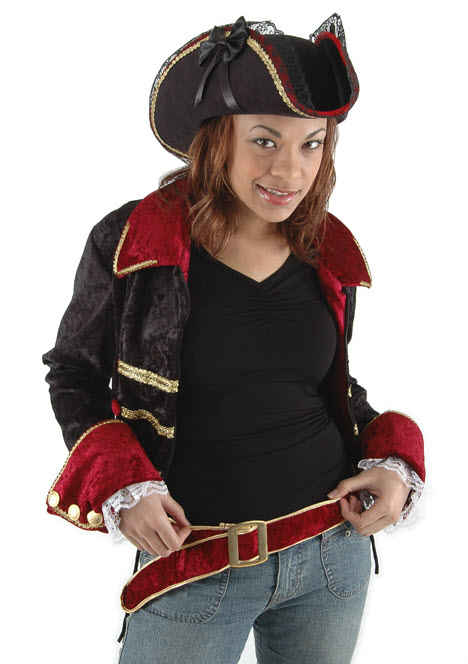 Disney Pirates of the Caribbean Lady Buccaneer DELUXE HAT - Click Image to Close