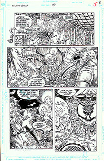 Swamp Thing DC Comic animators work page