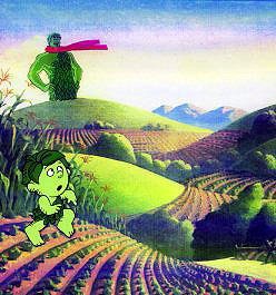 Green Giant Vegetable commerical (Murikami-Wolf) 1980's. - Click Image to Close