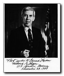 Lugar Richarad Senator - Click Image to Close