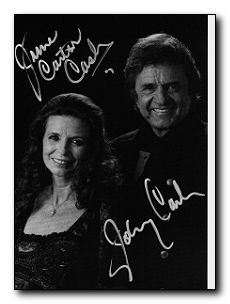 Cash Johnny with wife - Click Image to Close