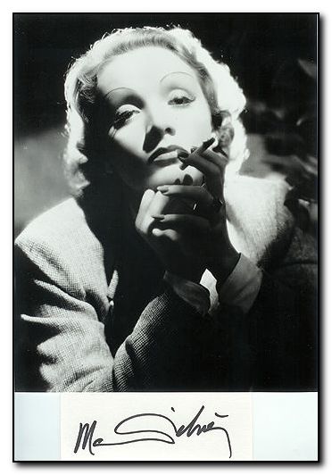 Dietrich Marlene + picture 8 x 10 vintage - Click Image to Close
