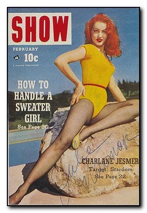 Newmar Julie Pinup girl and later Cat Woman Batman - Click Image to Close