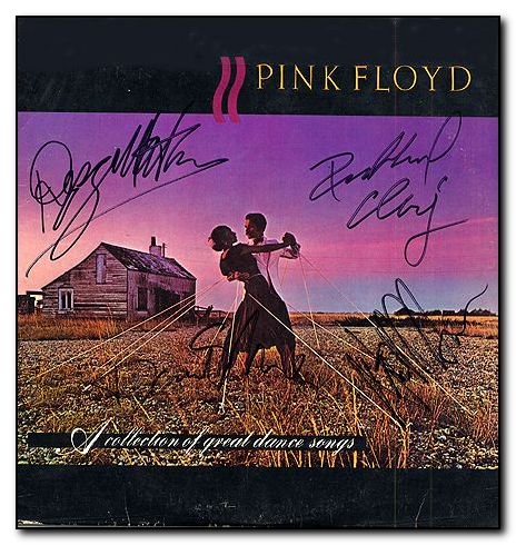 Pink Floyd Band signatures - Click Image to Close