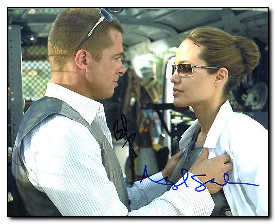 Mr and Mrs Smith Pitt Brad and Angelina Jolie - Click Image to Close
