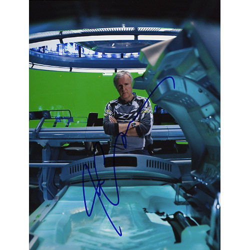 Avatar director James Cameron Original Autograph w/ COA - Click Image to Close