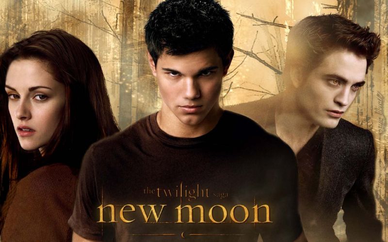 Twilight New Moon Picture Bella Jacob and Edward - Click Image to Close