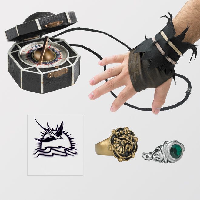 Disney Pirates of the Caribbean AT Worlds End Jack Sparrow Accessory Kit - Click Image to Close