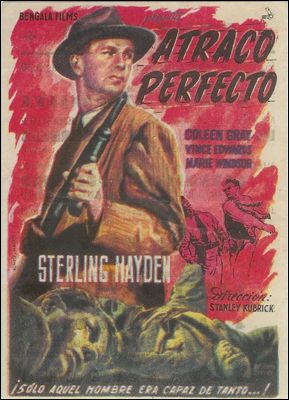 Killing Sterling Hayden Coleen Gray Stanley Kubrick