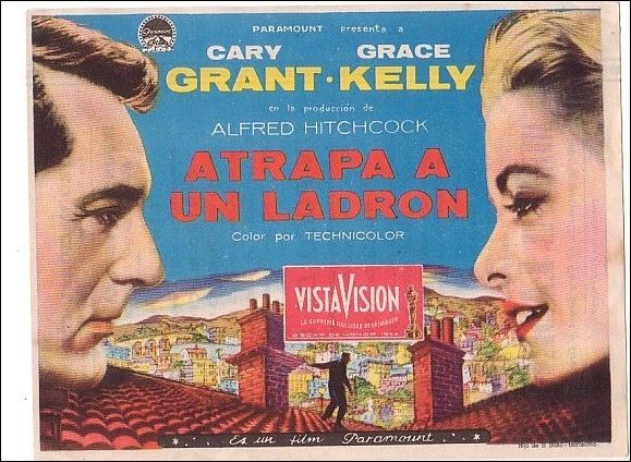To Catch A Thief Cary Grabt Grace Kelly Hitchcock original release - Click Image to Close