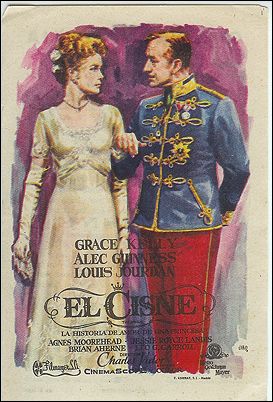 Swan Grace Kelly alec Guinness Louis Jourdan - Click Image to Close