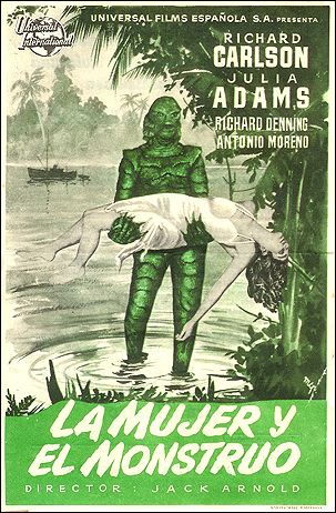 Creature from the Black Lagoon Richard Carlson Julia Adams - Click Image to Close