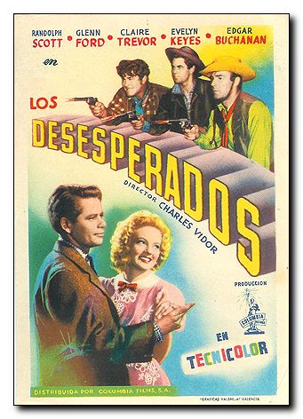 Desperados Randolff Scott Glen Ford Claire Trever - Click Image to Close