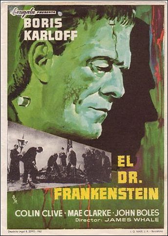 Dr. Frankenstein Boris Karloff Colin Clive - Click Image to Close