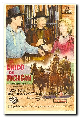 Michigan Kid John Hall Rita Jphnson Andy Devine - Click Image to Close