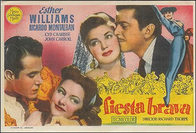 Fiesta Esther Willliams Ricardo Montalban Cyd Charisse - Click Image to Close