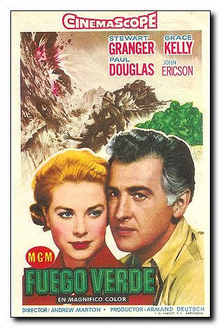 Green Fire Stewart Granger Grace Kelly Paul Douglas John Ericson - Click Image to Close