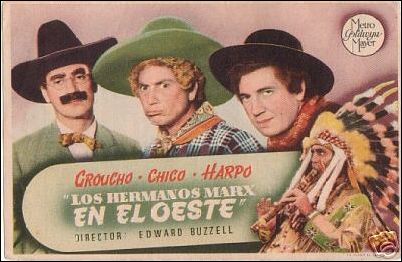 Marx Brothers Go West - Click Image to Close