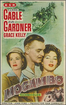 Mogambo Clark Gable Grace Kelly Ava Gardner - Click Image to Close