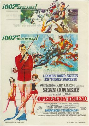 Thundeball Sean Conney James Bond - Click Image to Close