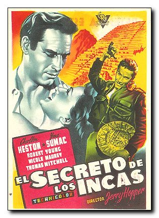 Secret of the Incas Charlton Heston Robert Young - Click Image to Close