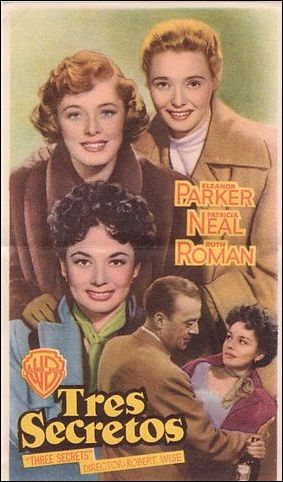 Three Secrets Eleanor Parker Patricia Neal Ruth Roman - Click Image to Close