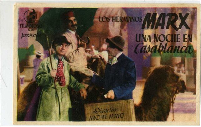 Night in Casa Blanca Marx Brothers - Click Image to Close