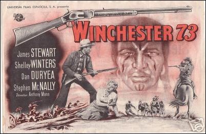 Winchester 73 James Stewart Shelly Winters Dan Duryea large double - Click Image to Close