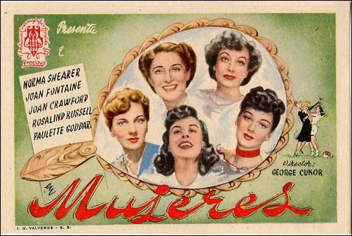 Women Norma Shearer Joan Fontaine Joan Crawford Rosalind Russell Paulette Goddard - Click Image to Close