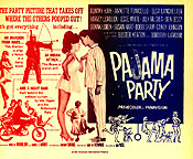PAJAMA PARTY Anette Funicello, Buster Keaton
