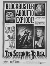 TEN SECONDS TO HELL Jeff Chandler, Jack Palance