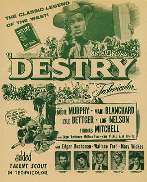 DESTRY Audie Murphy