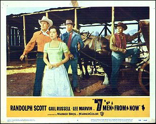 Seven Men from Now Randolf Scott Lee Marvin - Click Image to Close