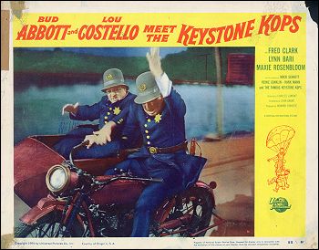 Abbott and Costillo Meet the Keystone Cops - Click Image to Close