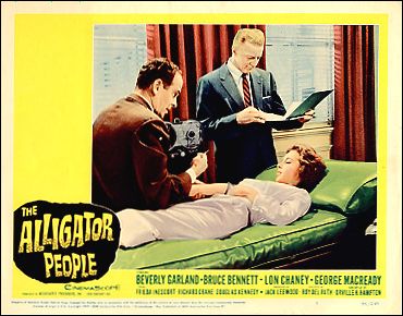 Alligator People Beverly Garland Lon Chaney