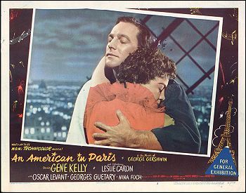 American in Paris Gene Kelly Leslie Caron