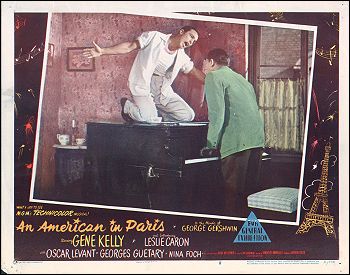 American in Paris Gene Kelly Leslie Caron - Click Image to Close