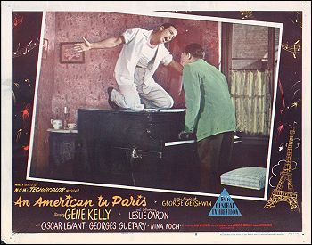 American in Paris Gene Kelly Leslie Caron