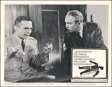 Anatomy of a Murder James Stewart Lee Remick Ben Gazzara both men pictured - Click Image to Close