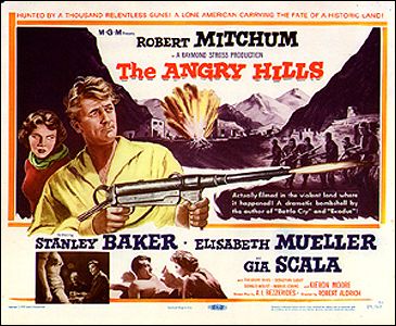 Angry Hills Robert Mitchum - Click Image to Close