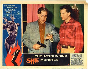 Astounding She Monster Robert Clark Marilyn Harvey pictured - Click Image to Close