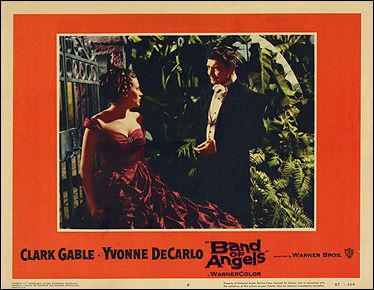 Band of Angels Clark Gable Yvonne DeCarlo both pictured - Click Image to Close