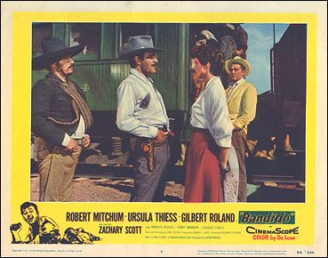 Bandido Robert Mitchum Ursula Thiess Gilbert Roland - Click Image to Close